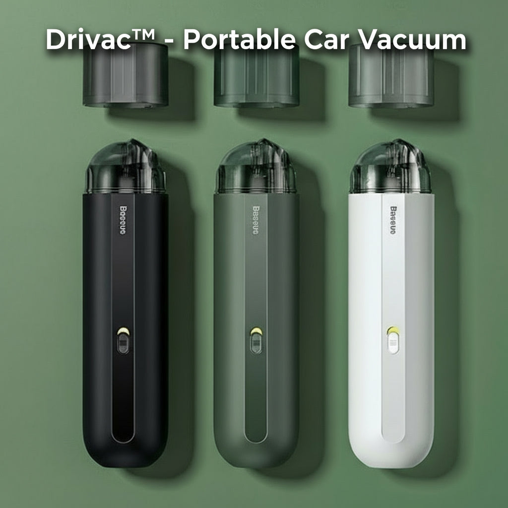 Drivac™ - Portable Car Vacuum