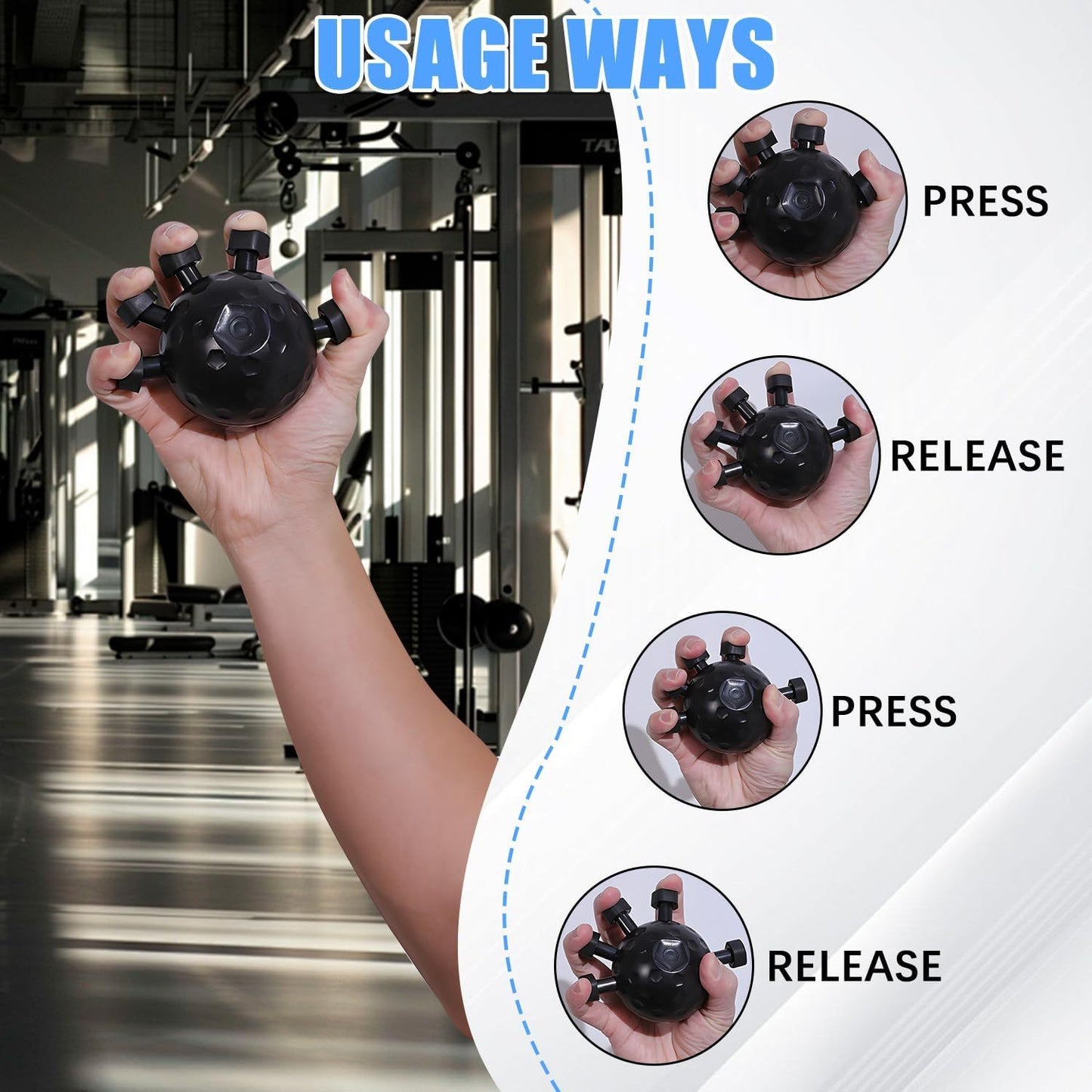 GripForge™ – Forearm Muscle Builder