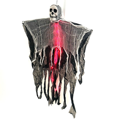 "Glowing Skeleton Ghost Prop – Scary Halloween Decoration